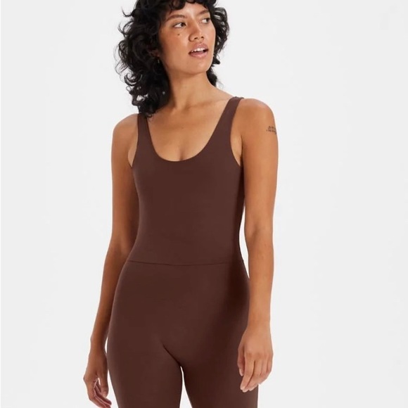 Girlfriend Collective Earth Scoop Unitard - Picture 7 of 7